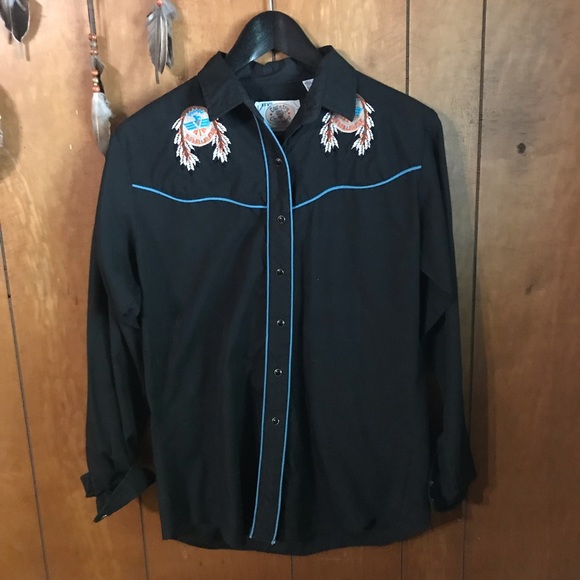 Vintage Other - 🦅Western Button Down🦅